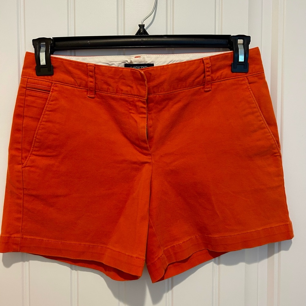 Land’s End Women's Orange Shorts